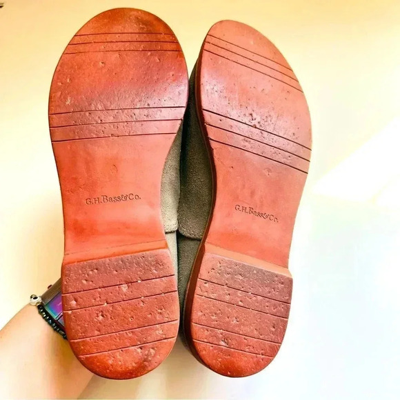 G.H. Bass & Co. Ebbie Suede Zippered Shoes - Picture 8 of 8